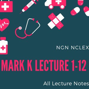 MARK KLEMIK (MARK K) Wykłady 1-12 Wszystkie notatki