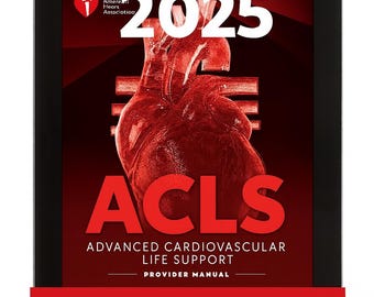 E-book - ACLS Provider Manual 2020 Newest Edition (please Read