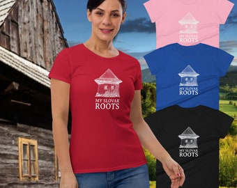 MY SLOVAK ROOTS t-shirt her (color)