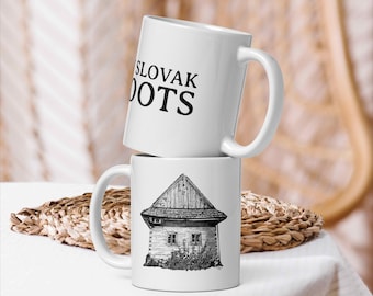 MY SLOVAK ROOTS ceramic mug