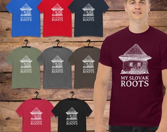 MY SLOVAK ROOTS t-shirt him (color)