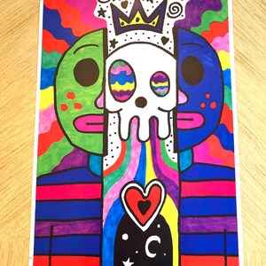 Inner Vision Colorful Poster Print 12x18