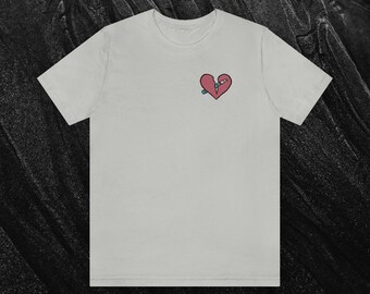 Insulin Shot to the Heart Unisex Shirt - Diabetes Shirt - T1D T-Shirt - Diabetiker Shirt - T1D Shirt - Typ 1 Diabetes - type1wild - Insulin