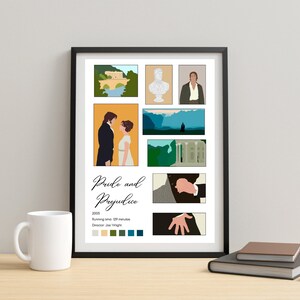 Pride and Prejudice 2005 Digital Print • Movie Poster • Digital Print • Movie Collage