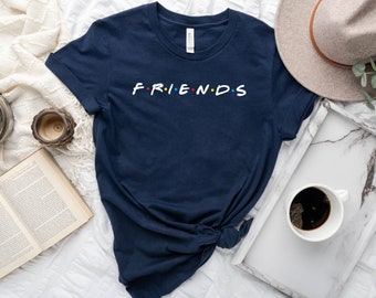 Friends Tv Show Logo tshirt; Friends logo shirt; Friends TV series fan t shirt; Friends t-shirt; Best Friend Gift; Birthday Gift