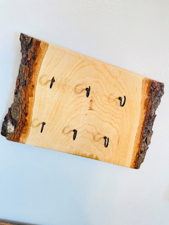 Live edge key holder cheap