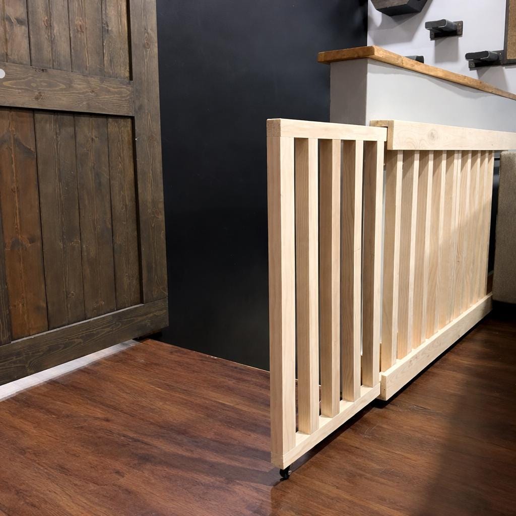 Retractable Pocket Baby Gate Wall Mounted Safety Gate - Etsy