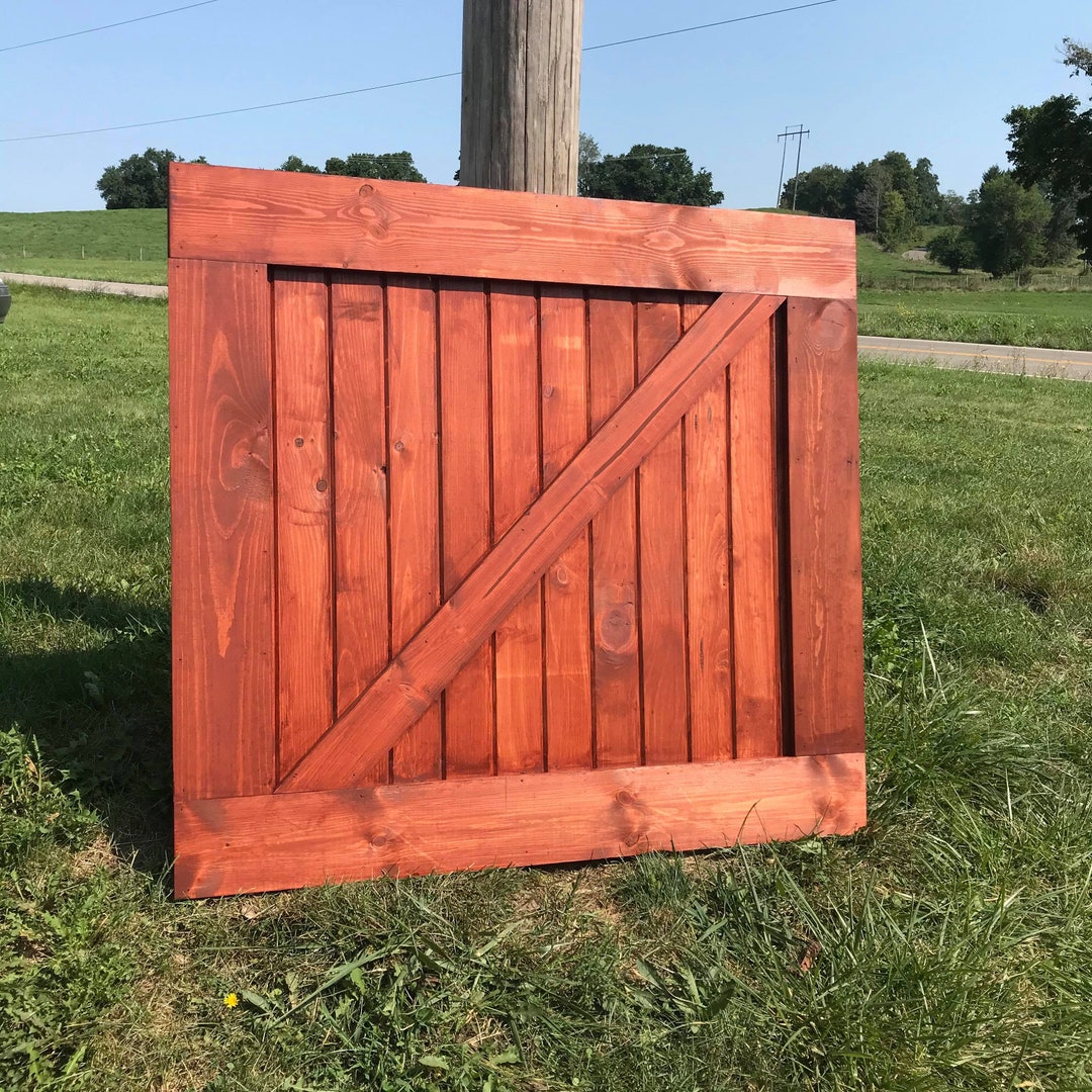 Barn Door Baby/pet Gate Wood Baby Gate Farmhouse Baby Gate Pet Gate
