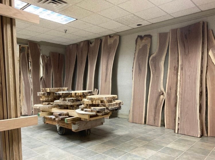 Walnut Live Edge Countertops – Hardtwood Custom Woodworks