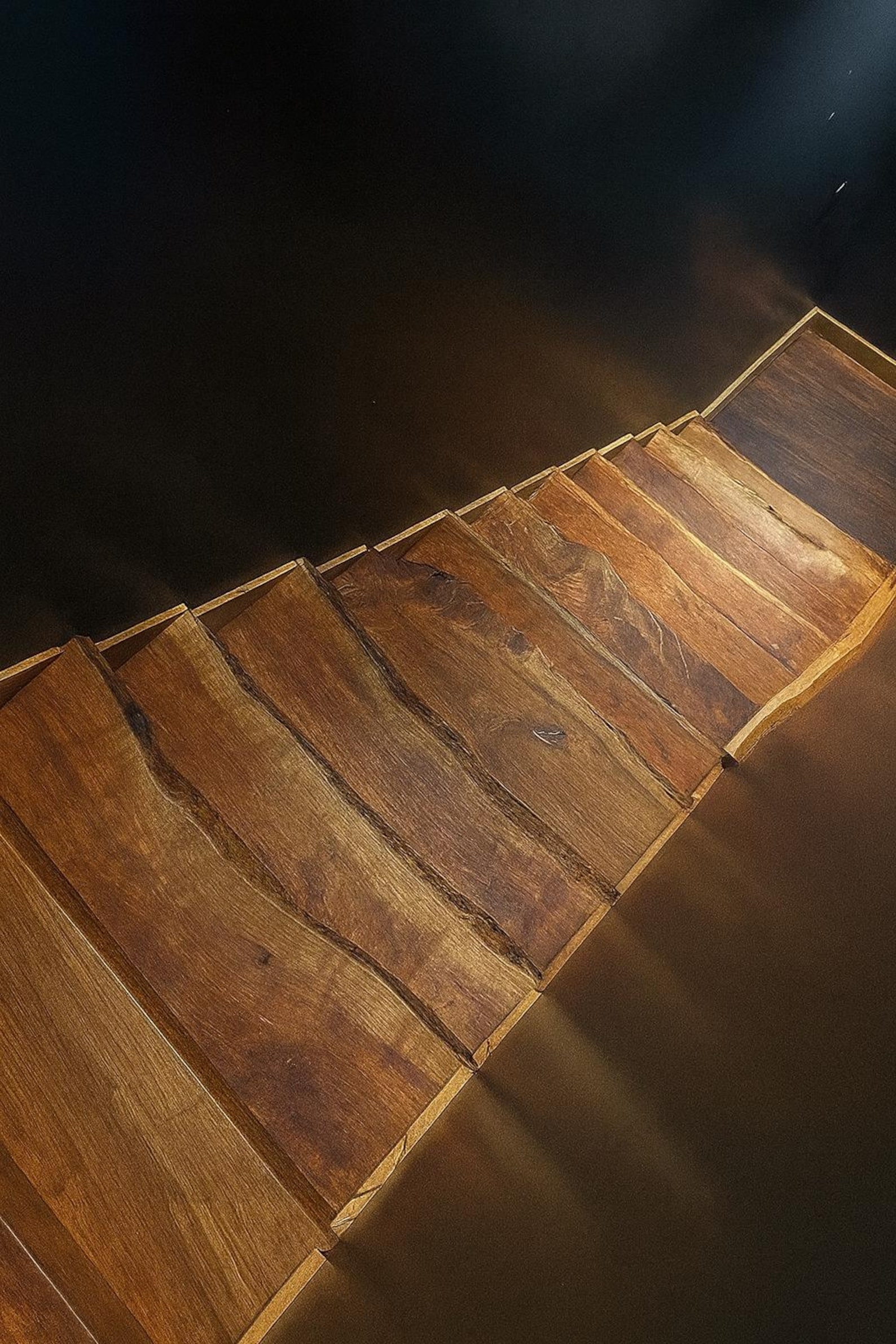 Large Live Edge Riser Live Edge Wood Stair Risers (4 Pack): Custom Solid Hardwood Upgrade - Etsy
