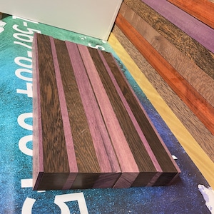 Tablas de cortar de madera exótica en blanco: Madera mixta (19 piezas)