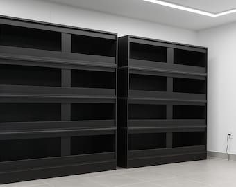 72" zwarte pvc-reptielenbehuizing: bioactieve habitat voor pythons en hagedissen