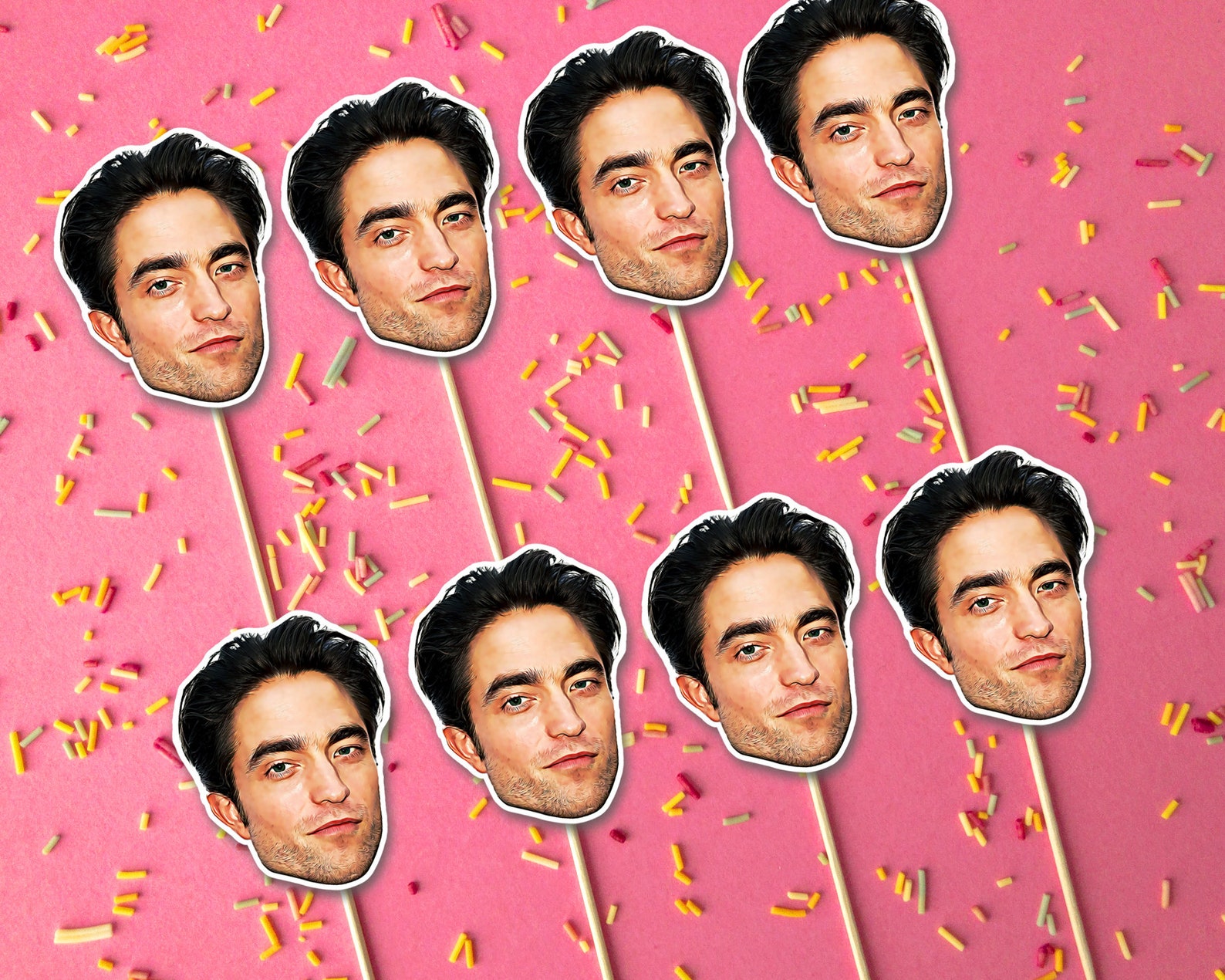 ROBERT PATTINSON Cupcake Toppers