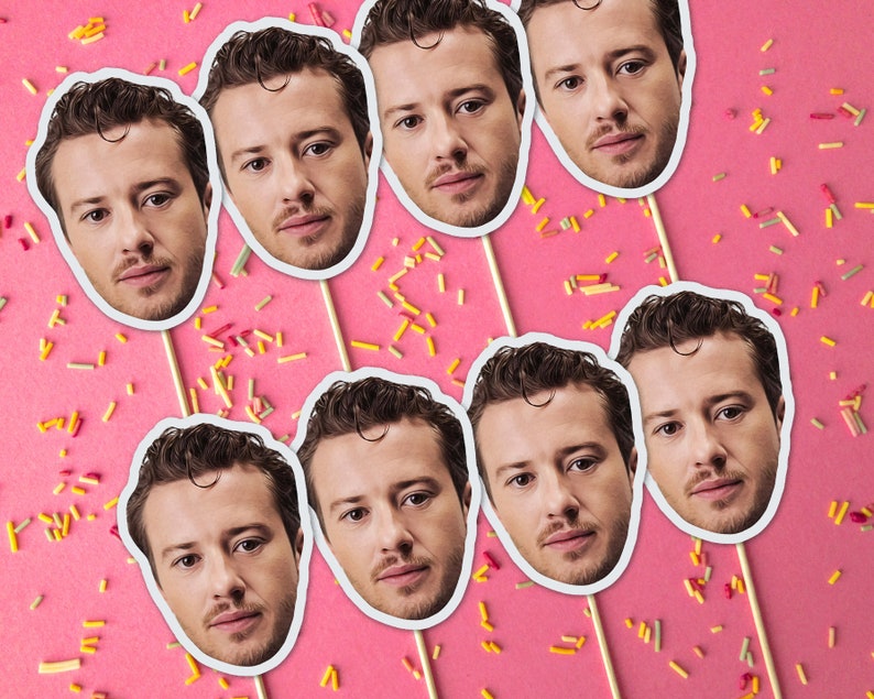 JOSEPH QUINN Cupcake Toppers Birthday Cupcake Toppers Etsy UK