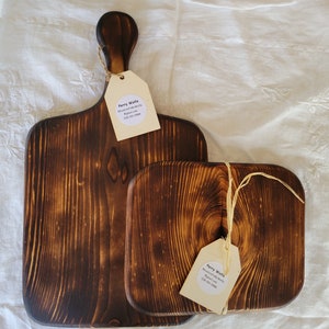 Hand Crafted Wooden Cheese Boards