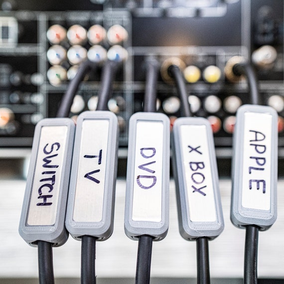 Office & Desk Storage Cable Organizer DIY Cable Management 5 pack