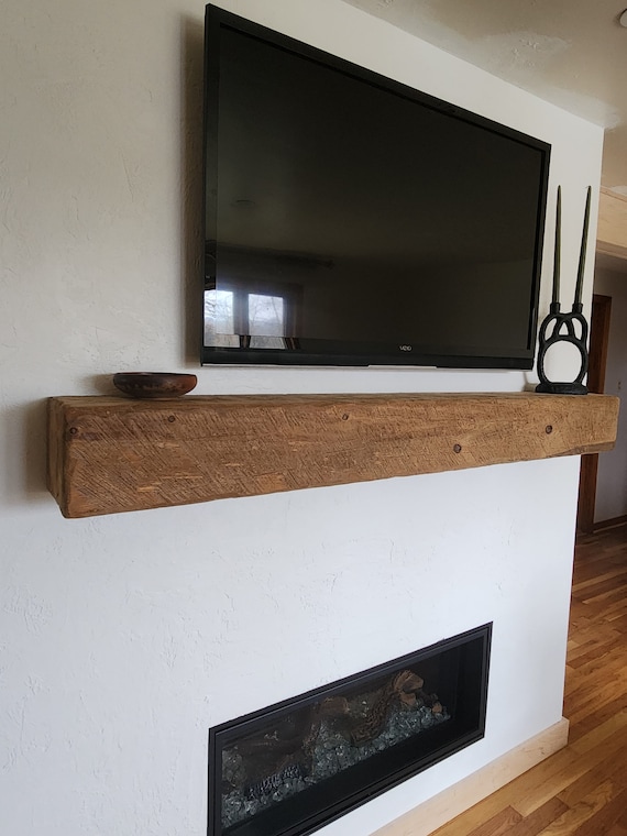 Fireplace Mantels Custom Made Choose Your Size u0026 Color Rustic - Etsy UK