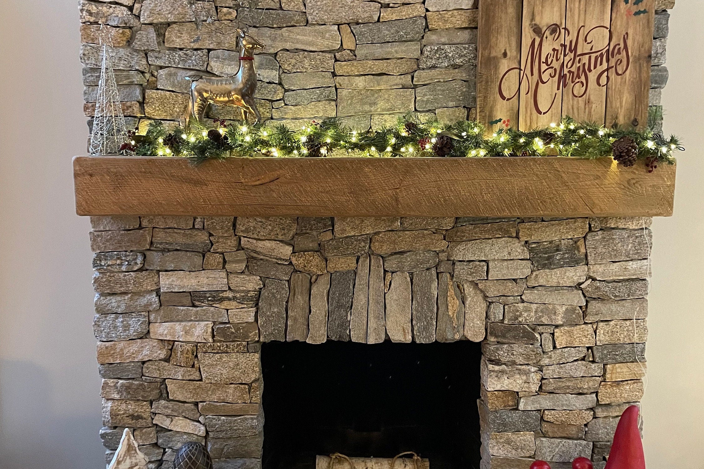 Fireplace Mantels Custom Made Choose Your Size u0026 Color Rustic - Etsy