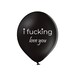 I Fucking Love You Balloons - Rude Balloons, Abusive, Cheeky, Gift for Her, Gift For Him, Gift, Funny, Relationship, Friendship