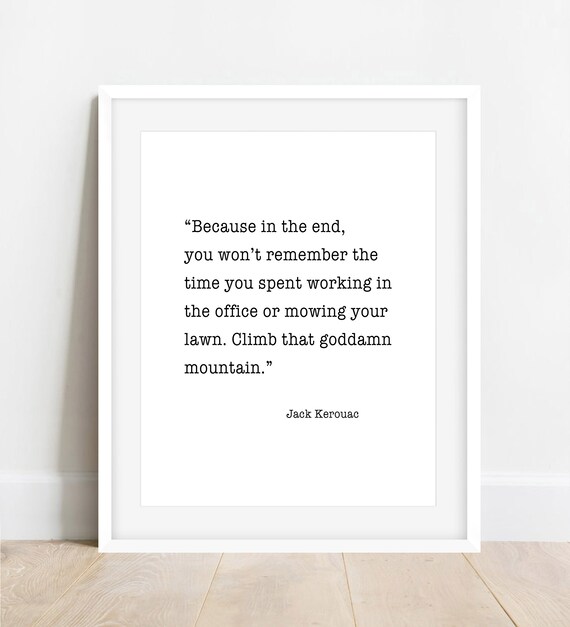 jack kerouac quotes mountain