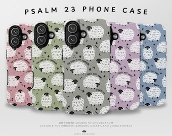 Psalm 23 Sheep Phone Case | iPhone, Samsung Galaxy, Google Pixel Tough Cases
