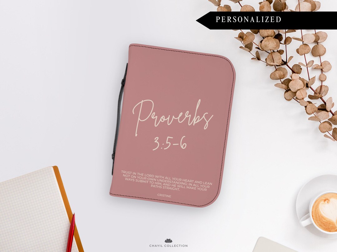 Custom Bible Cover Carrier for Men for Women With Bible