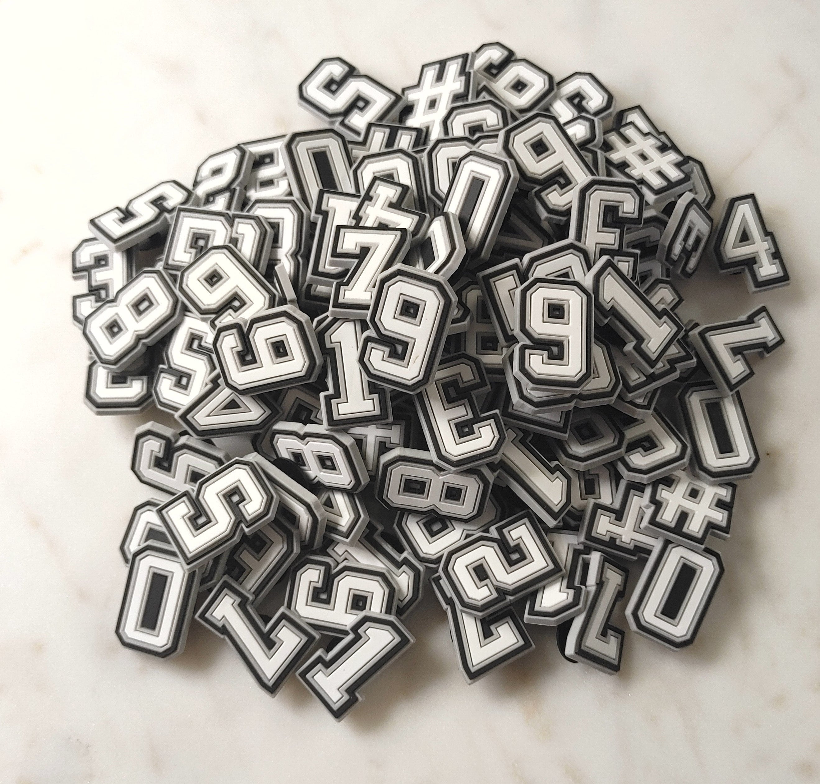 Buy Letters & Numbers Jibbitz™ Charms