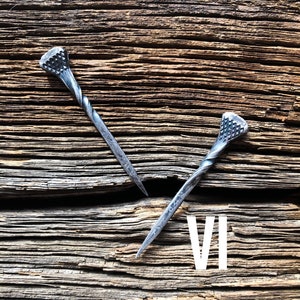 Horseshoe Nail Toothpick / Cowboy Toothpick / Western / Western Hat / Cowboy Hat / Hat band / Hat toothpick