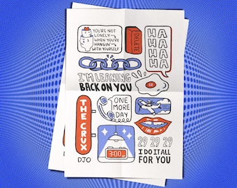 The Crux - Djo Inspired Album Poster