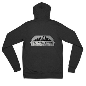 Til The Spire - Lightweight - Unisex zip hoodie