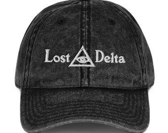 Lost Delta - Vintage Cotton Twill Cap