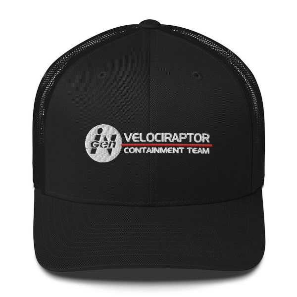 Velociraptor Containment Team - Trucker Cap