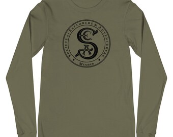 Society of Explorers and Adventurers - Member - Unisex Long Sleeve Tee