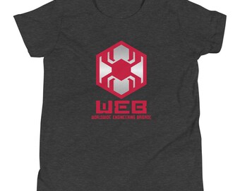 Spiderman WEB - Youth Short Sleeve T-Shirt