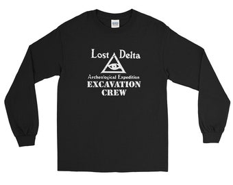 Indiana Jones - Lost Delta - Men’s Long Sleeve Shirt