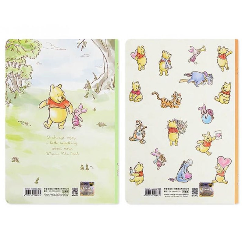 2023 2024 Winnie the Pooh 5x8 B6 Weekly Planner Agenda Etsy
