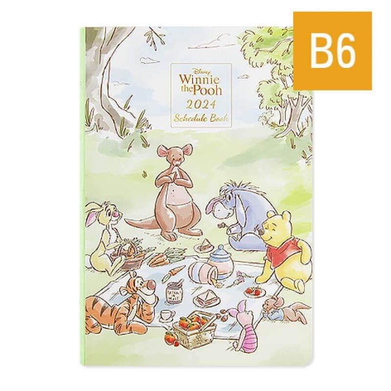 2023 2024 Winnie the Pooh & Friends 5x8 B6 Weekly Planner Etsy Australia