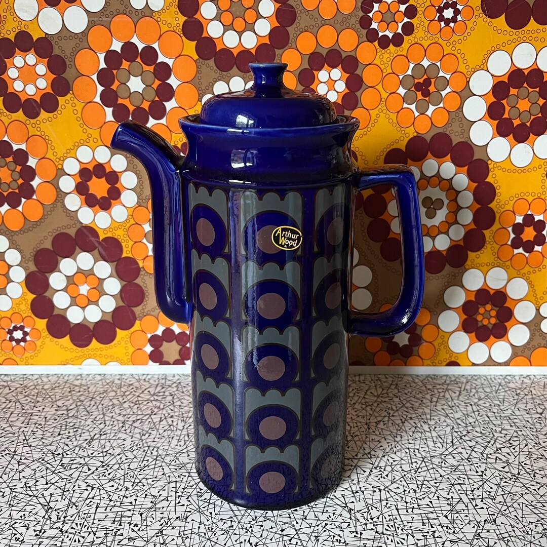 Arthur Wood Coffee Pot Etsy