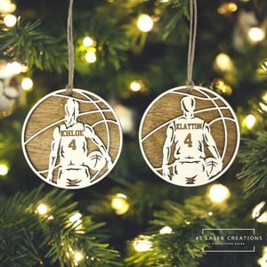 Basketball Player Ornament