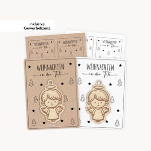 Print template Christmas PDF template for printing gift card Christmas gift packaging PNG plotter file download file 796