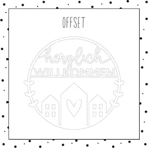 Oster Türschild Kranz Aus Holz – Happy Easter Mit Häschen & Blumen (34,5x28,6 Cm)