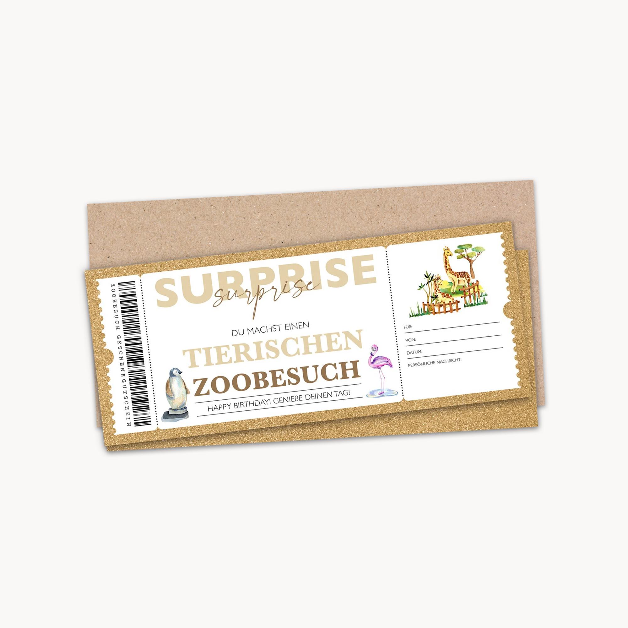 8 Einladungen „Zootiere“ Von Creative Party – Für Kindergeburtstage & Mottopartys