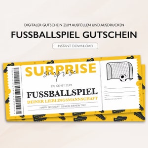 Voucher personalizzato biglietto calcio Scarica PDF partita di calcio voucher calcio voucher modificabili da stampare per compilare