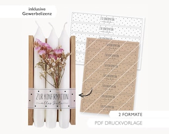 Konfirmation Banderole PDF Druckvorlage Alles Gute Zur Konfirmation Banderolen PDF Vorlage Zum Ausdrucken Download 1022