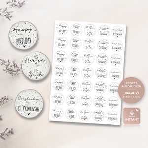 Tealight Messages Candle Tattoos Birthday | PDF Template Waterslide I Birthday Wishes Tealight Messages Candles Decorating 4