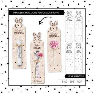 Laserbestand Pasen SVG EPS PDF souvenir Pasen tafeldecoratie gast cadeau laserbestand 852