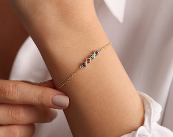 August Birthstone Bracelet Swarovski Peridot Crystals Sterling Silver Heart Bracelet Crystal Jewellery Birthday Gift for Women Etsy
