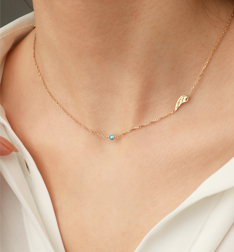 Memorial Necklace, 
Miscarriage Necklace, 
Angel Wing Necklace with Birthstone, Guardian Angel Necklace, 
Miscarriage Necklace, 
Baby Loss Necklace
Infant Loss.