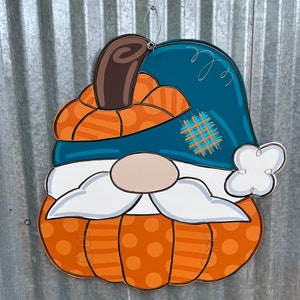 READY TO SHIP, Fall door hanger, pumpkin door hanger