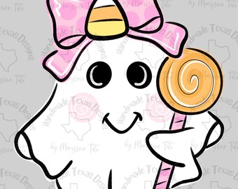 Door hanger template, Halloween door hanger template, bow ghost door hanger template, fall door hanger template, digital template